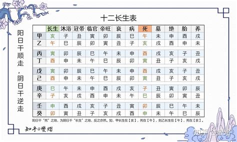 八字十二长生